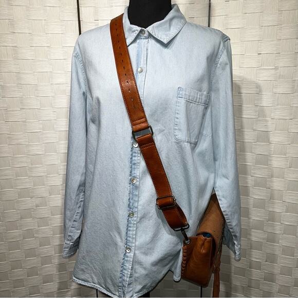 CatchFly Studios Boho Western Crossbody Purse Fringe Braided Tassel Rodeo - Picture 3 of 16